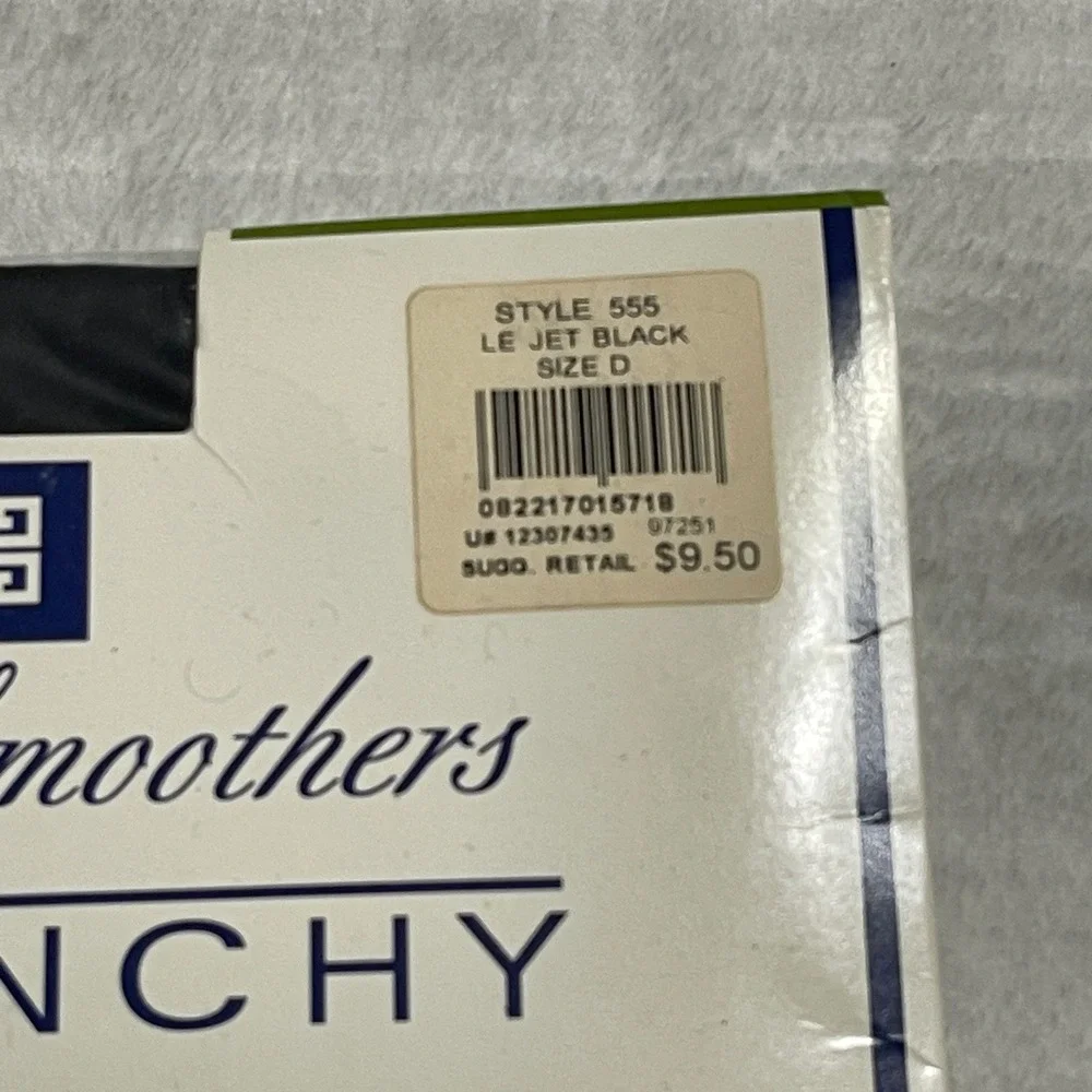 Givenchy Hosiery Bundle 3pk Body Smoothers‎ 554 555 Black Size E Vintage 1999